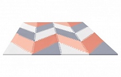 Напольный коврик, серый/персиковый (Skip Hop, SH 245412) - миниатюра